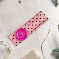 Button Dot Sleep Headband