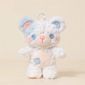 Button Bear Plush Keychain