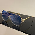 Monoblock Pilot Sunglasses