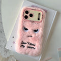 Grumpy Puff Fur Case