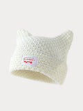 Kitsuna Stripe Knit Beanie