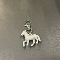 3D Resin Horse Keychain