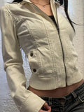 Rive Cropped Zip Jacket