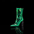 Neon Glow Ankle Boots