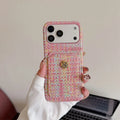 Woven Camellia Card Case