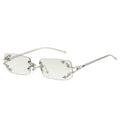 Star Rimless Sunglasses