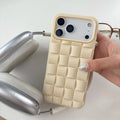 Quilted Grid Cushion Case