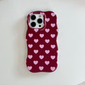Heart Wave Edge Phone Case