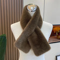 Mistral Plush Cross Scarf