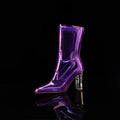 Neon Glow Ankle Boots