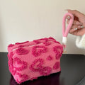 Flora Puff Plush Pouch