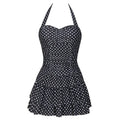 Polka Bow Mini Dress