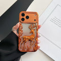 Starlit Stag 3D Metal iPhone Case