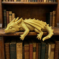 Sleeping Dragon Bookshelf Figurine