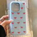 Red Bow Matte Phone Case