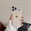 Woven Camellia Card Case