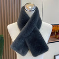 Mistral Plush Cross Scarf