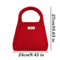 Cozy Knit Mini Tote