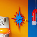 Starburst Pop Clock