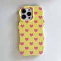 Heart Wave Edge Phone Case