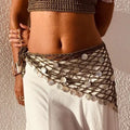 Shell Net Hip Scarf