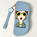 Fashion Girl Glasses Case