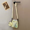 Mesh Utility Crossbody Bag