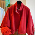 Rook Cropped Stand‑Collar Jacket