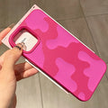 Camellia Rose-Cow Lichee Case