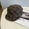 Rive Gauche Tweed Equestrian Beret