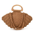 Crochet Fan Shoulder Bag