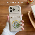 Rosavere Meadow Bloom Card Pocket Phone Case