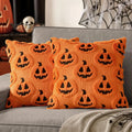 Haunt fur pillow covers