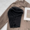 Knitted Hooded Scarf