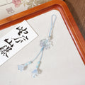 Jade Lotus Beaded Phone Charm