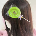 Button Pop Hair Clip