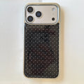 Polka Dot Silver Phone Case