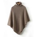 Valoise Wool Turtleneck Poncho