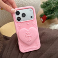 3D Love Cross Phone Case