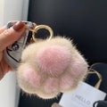 Paw Puff Keychain