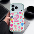 Heart Print Phone Case