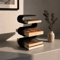 Sculptural S-Shape Book Stand