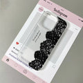 Black Lace Pattern Phone Case
