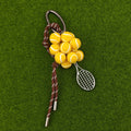 Racquet Grapevine Charm