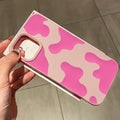 Camellia Rose-Cow Lichee Case