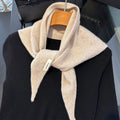 Kensington Wool Tri‑Foulard
