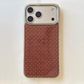 Polka Dot Silver Phone Case