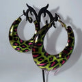 Kalivre Neon Pelt Curve Hoops