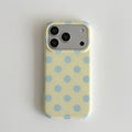 Veloura Dot Matte Polka iPhone Case
