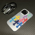 Multicolor Cross Relief Phone Case
